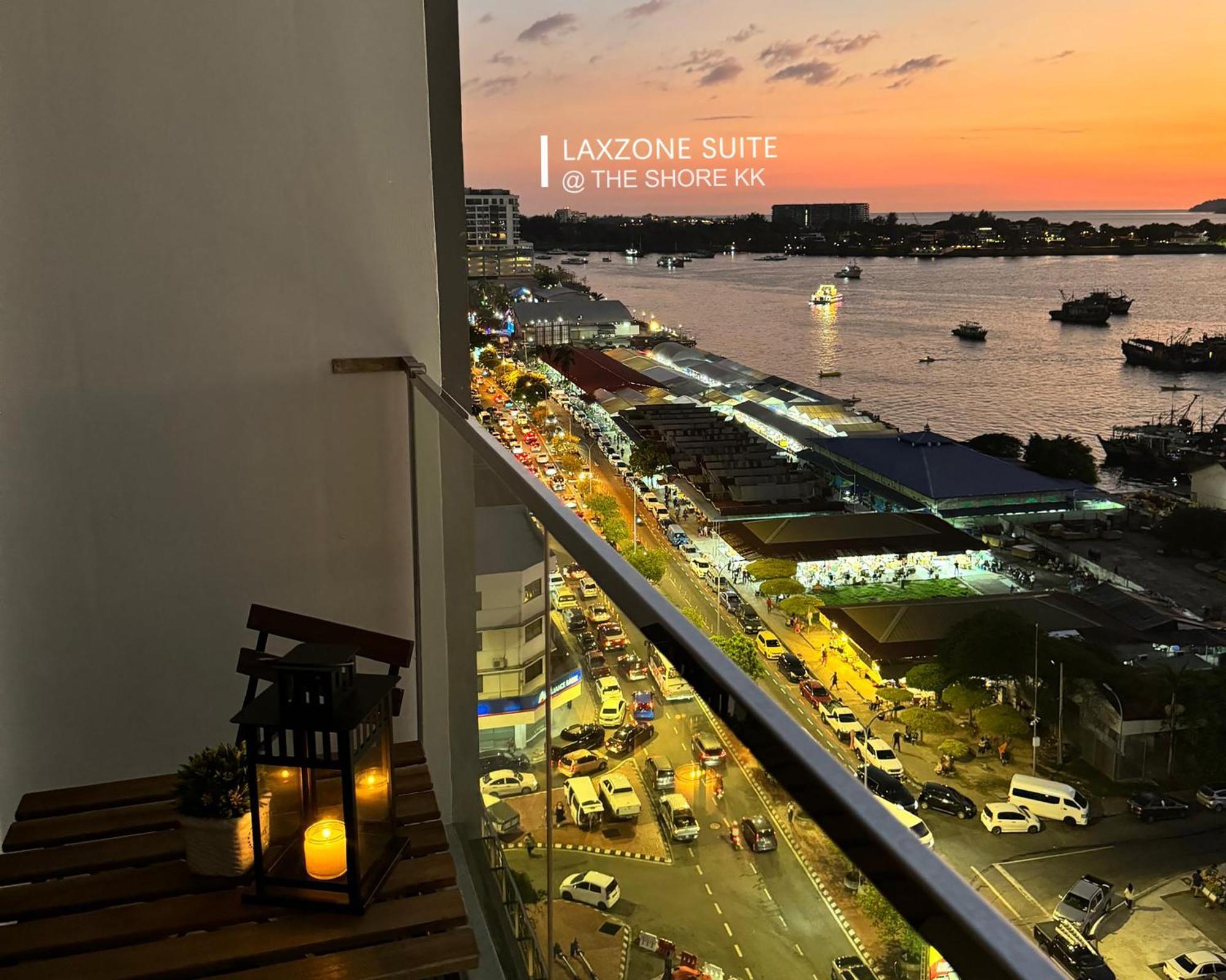 The Shore Cbd Kota Kinabalu By Laxzone Suite Екстериор снимка