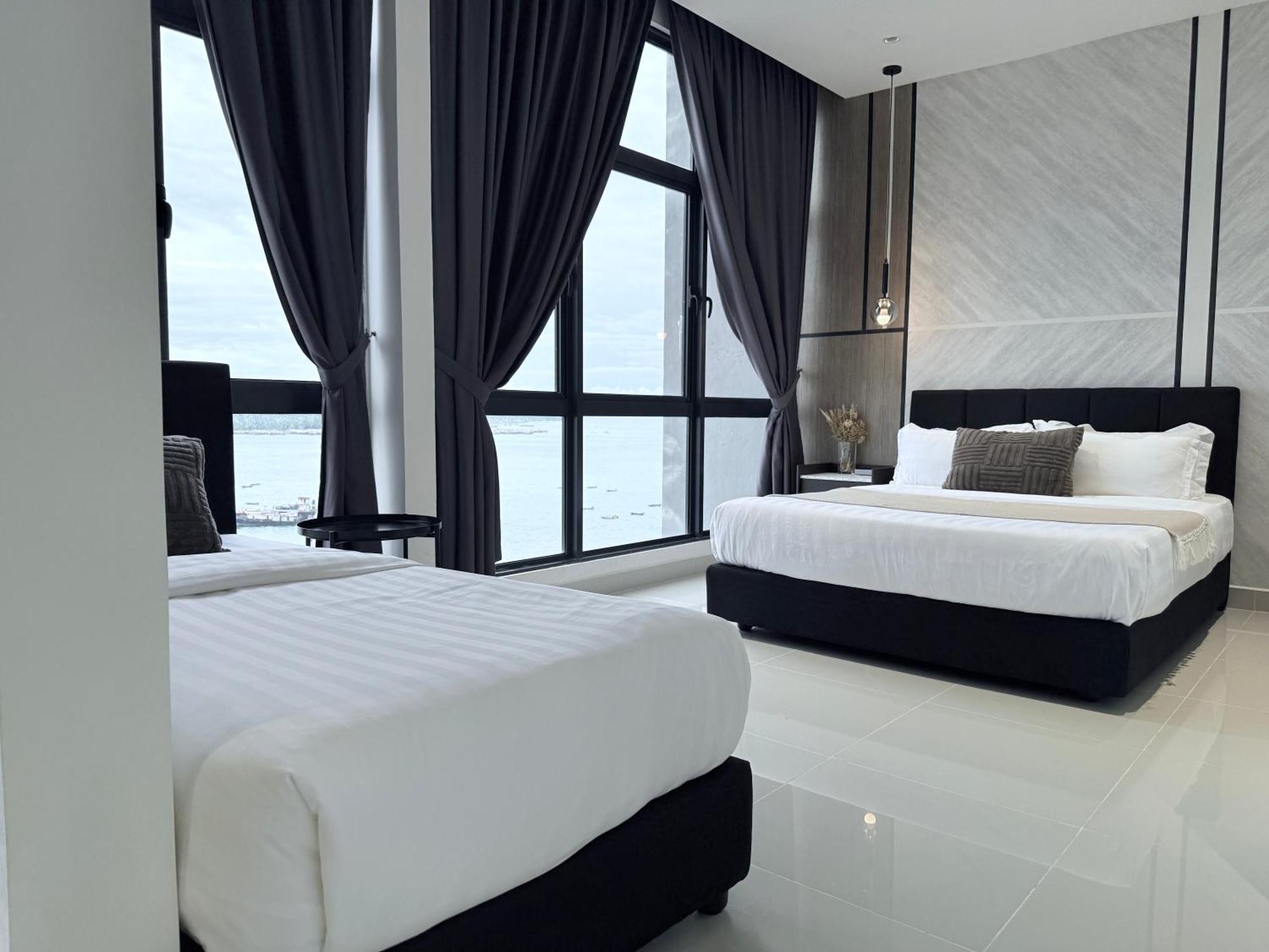 The Shore Cbd Kota Kinabalu By Laxzone Suite Екстериор снимка
